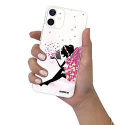 Coque iPhone 12 mini souple transparente Fée Sur Nuage Motif Ecriture Tendance Evetane pas cher