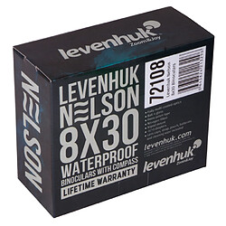 Levenhuk Nelson 8x30 jumelle BaK-4 Porro Gris pas cher