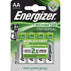 Energizer Pile rechargeable AA HR6 1300 mAh 1.2 V