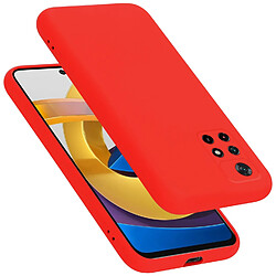 Cadorabo Coque Xiaomi POCO M4 PRO 5G Etui en Rouge