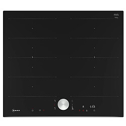 Table de cuisson induction 60cm 4 feux 7400w noir - T66FTX4L0 - NEFF