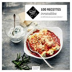 100 recettes inratables : et 100 listes de courses à flasher ! - Occasion