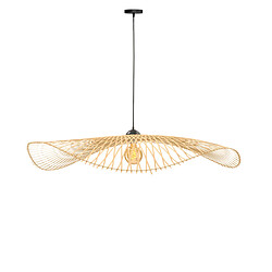 Rendez Vous Deco Suspension Jipi en bambou avec fil noir D100cm