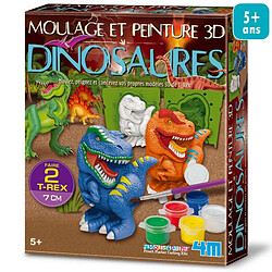 4M Kit de Moulage et Peinture 3D - Dinosaures