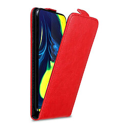 Cadorabo Coque Samsung Galaxy A80 / A90 4G Etui en Rouge