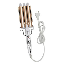 Triple Cheveux Vague Fer à Friser Baguette Bigoudi Machine Cheveux Longs Styler