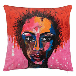 BigBuy Home Coussin Velours 50 x 50 cm