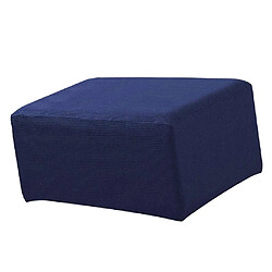 Pouf Couvre Repose-Pied Canapé Slipcovers Meuble Protecteur Deep Blue