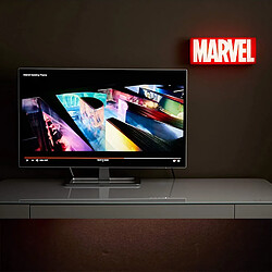 Avis Paladone Lampe 3D logo MARVEL, sous licence officielle, 2 modes d'éclairage, USB ou piles