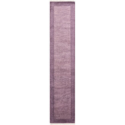 Vidal Tapis de couloir en laine 399x79 Violet Darya