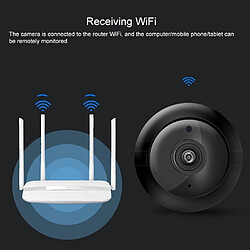 Wewoo Caméra IP WiFi V380 1280X720P résolution de surveillance réseau sans fil HD téléphone mobile moniteur mat support pas cher