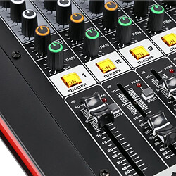 Power Dynamics PDM-M404A Mixer DJ USB 4 entrées micro processeur Multi FX Power Dynamics pas cher