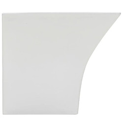 Acheter vidaXL Lavabo mural Céramique Blanc 500 x 450 x 410 mm