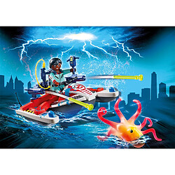 Playmobil® Ghostbusters - Zeddemore avec scooter des mers