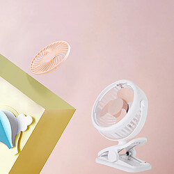 Acheter Clip On Fan Ventilateur USB Vent Fort Silencieux à Faible Bruit Pour Dorm Office Rose