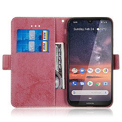 Acheter Wewoo Housse Coque Pour Nokia 3.2 Retro en cuir PU avec rabat horizontal et porte-cartes rose