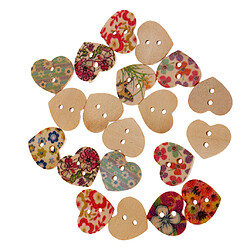 Boutons de couture en bois