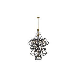 Elstead Lighting Chandelier Fulton Bronze 13x60W E27