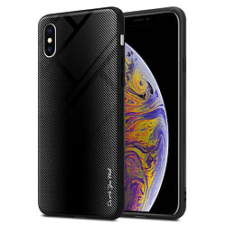 Cadorabo Coque iPhone XS MAX Etui en Noir