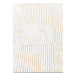 Vidal Tapis de couloir en laine 302x79 beige Darya pas cher