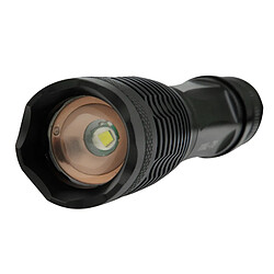 Acheter Wewoo Lampe de poche torche noir CREE XM-L T6 5-Mode 1800LM Lumière Blanche Réglable Flashlight Focus