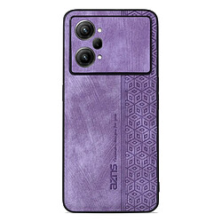 Coque en TPU + PU AZNS anti-chute pour votre Oppo K10 Pro 5G - violet