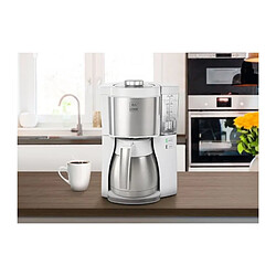 Acheter Machine a café MELITTA - Look V Therm Perfection 1025-15 Blanc/Acier Brossé