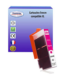 T3Azur Cartouche compatible avec HP PhotoSmart Plus B210c,Premium ,Premium C310a, Fax, Pro B8550, Wireless CN245Bremplace HP 364XL ( CB324EE ) - Magenta