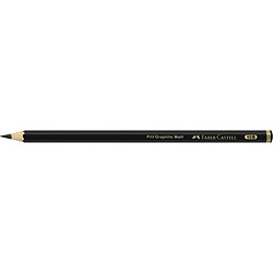 FABER-CASTELL Crayon graphite PITT GRAPHITE Matt, dureté 10B ()