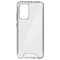 Avizar Coque Samsung Galaxy A72 Coins Bumper Antichoc Collection Cristal Transparent