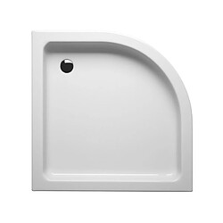 Receveur de douche acrylique quadrant avec tablier RIHO 210 90x90x8,5cm