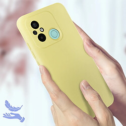 Acheter Avizar Coque pour Xiaomi Redmi 12C Semi-rigide Soft-touch Fast Cover Jaune