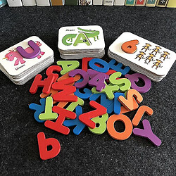 Avis Universal Enseignement de la petite enfance Puzzle Puzzle Enseignement cognitif des enfants Aide aux enfants Lettres numériques