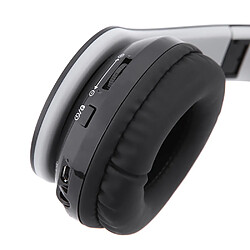 Kinganda sans fil Bluetooth Casques d'écoute avec récepteur USB pour PC PS4 jeu Noir pas cher