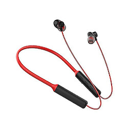 Universal Casque bluetooth sportif monté sur le cou, bouchon d'oreille sans fil pour le cou (noir) pas cher