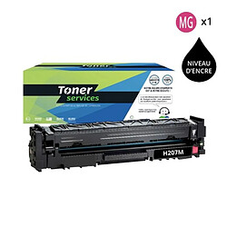 TONER SERVICES Toner Compatible HP 207A Magenta (Avec puce)