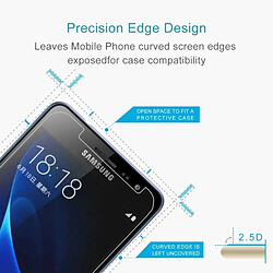 Wewoo Verre trempé pour Samsung Galaxy J3 2017 Version EU 0.26mm 9H Surface Dureté 2.5D Antidéflagrant Non-écran Plein Écran Film