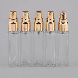 bouteille de parfum verre vide portable