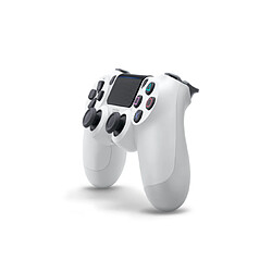 YP Select Manette sans fil WJS Ps4 avec manette Bluetooth à double vibration pour PlayStation 4 Pro télécommande de jeu blanc