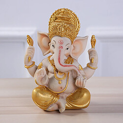 Collection Seigneur Ganesha Figurine Éléphant Hindou Dieu de Succès Bouddha Salon Bureau Mandir Diwali Feng Shui Décoration Sculpture Artisanat