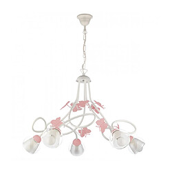 Onli Suspension BUTTERFLY 5 Light Verre,Métal