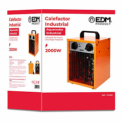 Réchauffeur industriel EDM Industry Series Orange 1000-2000 W