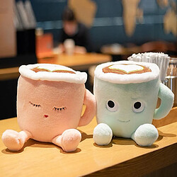 Universal 2pcs/lot 20cm dessin animé tasse de café oreiller jouet