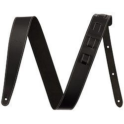 2" Essentials Leather Strap Black Fender