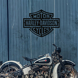 Avis DEKORY Décoration Murale Moto en Métal Harley Davidson - 90x69 cm