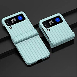 Coque en TPU anti-rayures bleu clair pour votre Samsung Galaxy Z Flip3 5G