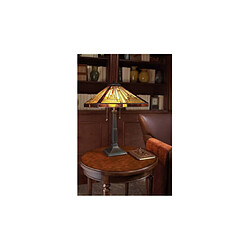 Elstead Lighting Lampe de table Stephen Bronze d'époque