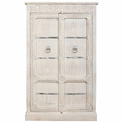 Avis Garde-robe Alexandra House Living Blanc Bois de manguier 98 x 160 x 46 cm