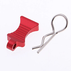 1/8 1/10 RC Buggy Bodyshell Clips Pins Pour Redcat HPI HSP 6Pcs Rouge pas cher