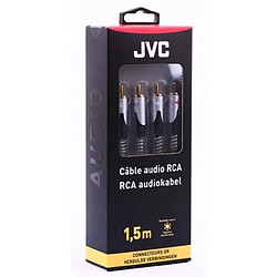 Cable audio Jvc 2 RCA CABLE M/M 1,5M